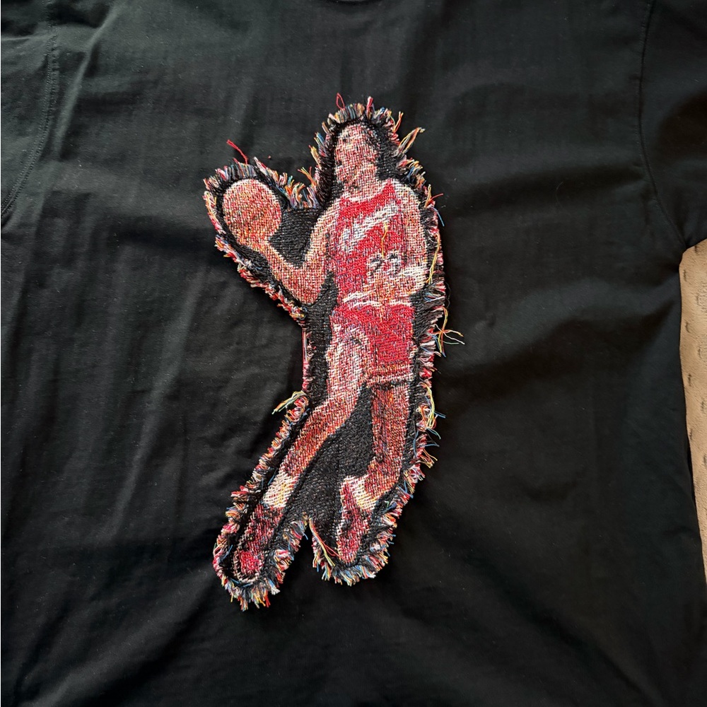 RDM CLOTHING ART EMBROIDERED MICHAEL JORDAN TEE